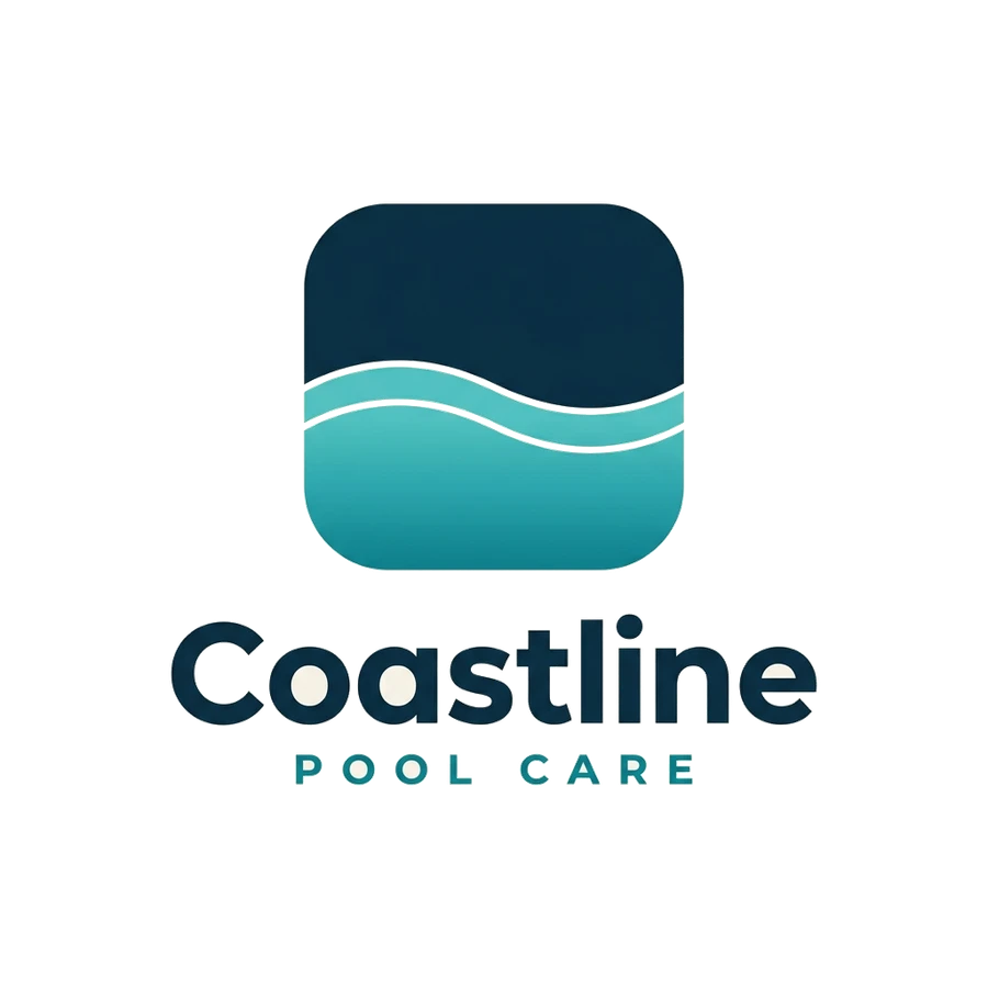 Coastline Pool Care original logo concept