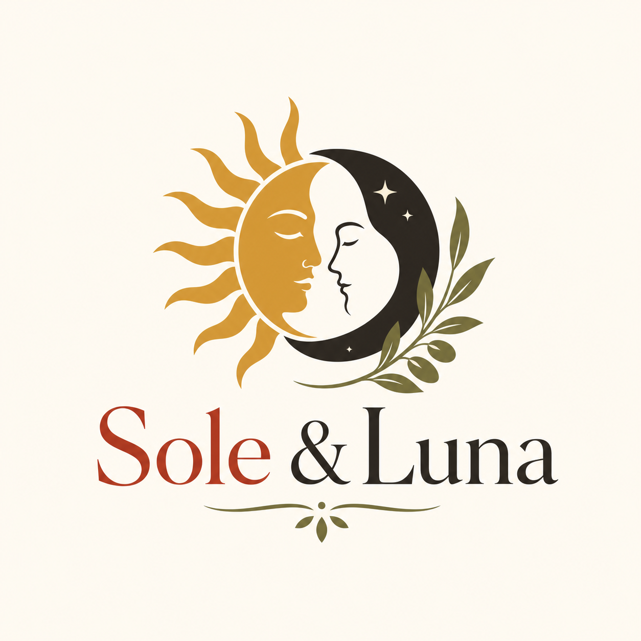 Sole & Luna original logo concept