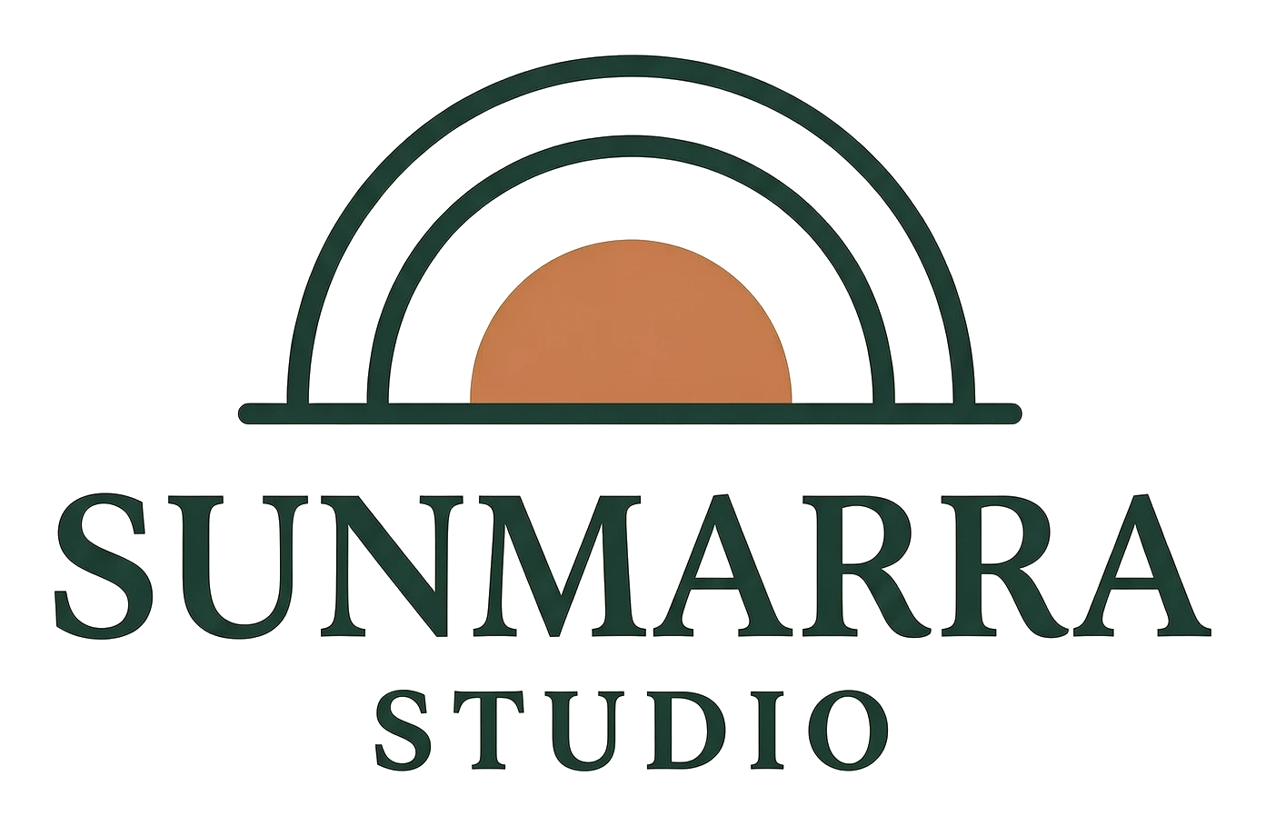 Sunmarra Studio — fictional brand mark